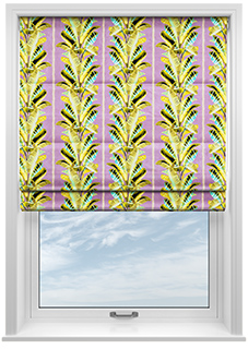 Miami, Yellow - Roman Blind